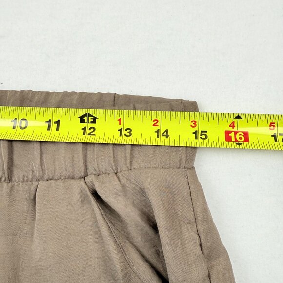 NWOT Show Me Your Mumu Women Brown Elastic Waist Lightweight Loungewear Pants M - Picture 7 of 10